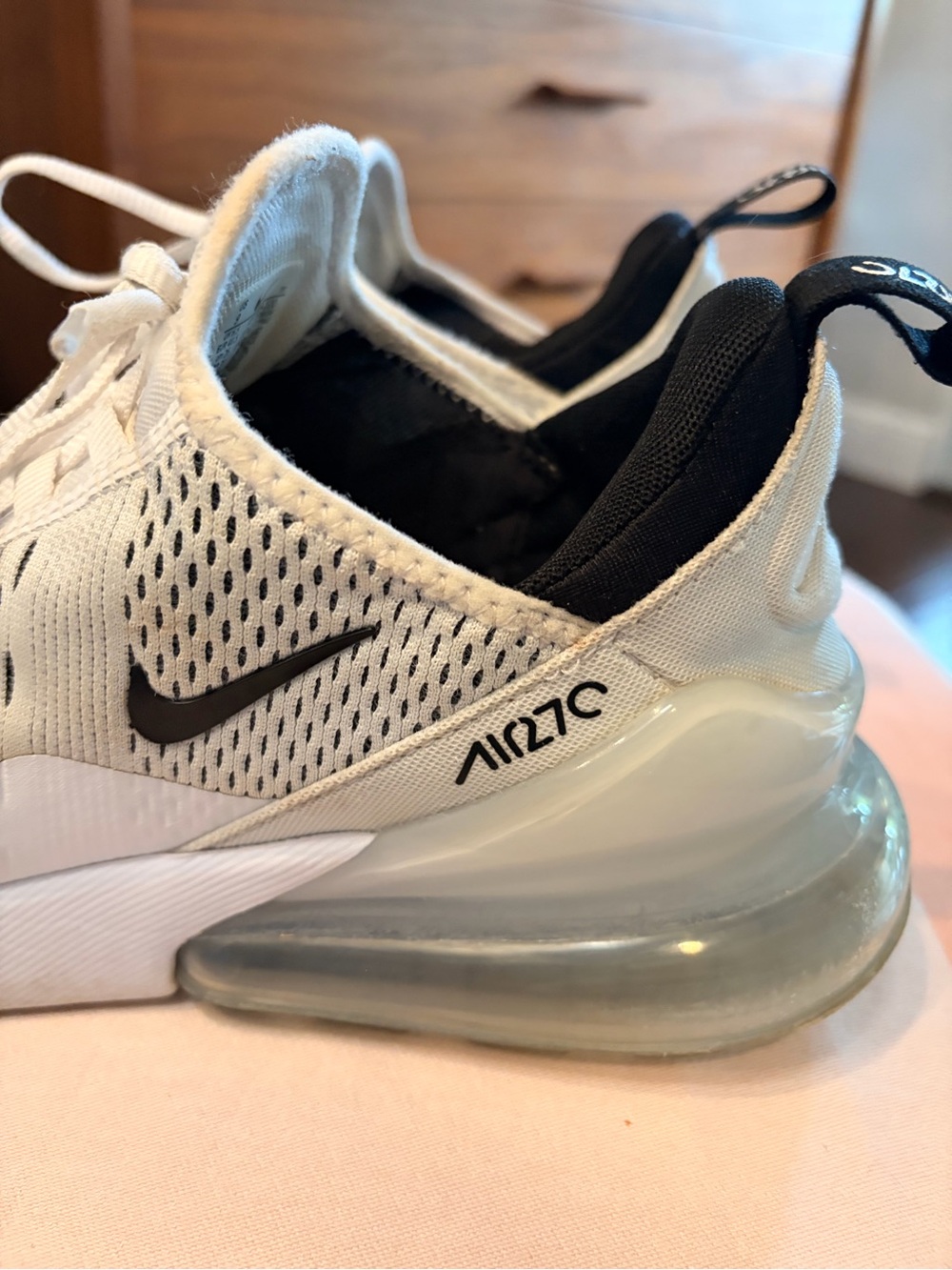 Nike Air Max 270 Women’s Sneakers White and Black